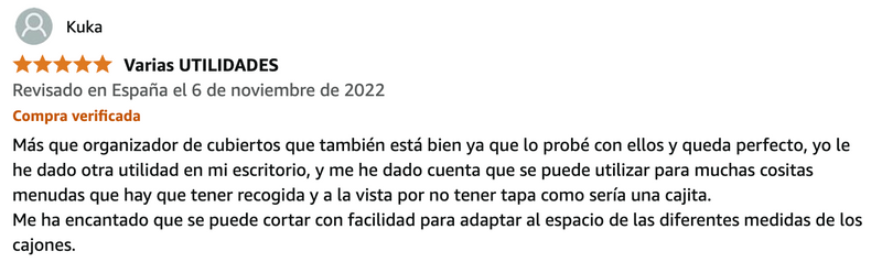 Testimonio del cliente